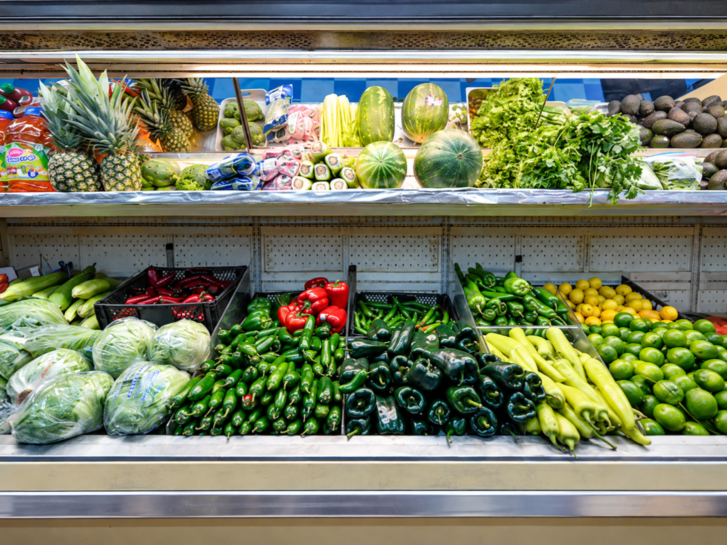 Fresh produce at the market
